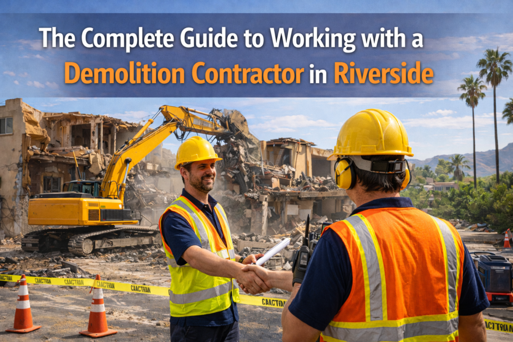 The Complete Guide to Working with a Demolition Contractor in Riverside